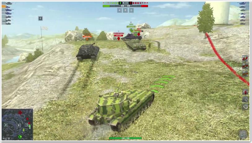 Война в World of Tanks Blitz