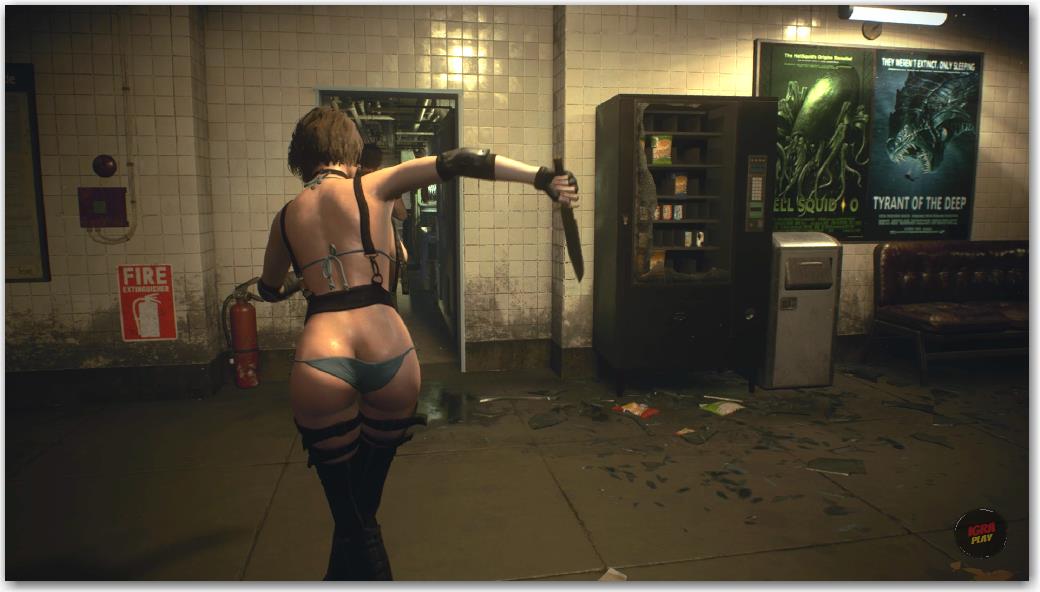 Вот и подошли к тройке нашего Топ 10 секси модов на Resident Evil 3 (одежда...